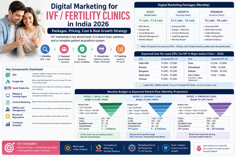Digital Marketing for IVF Clinic